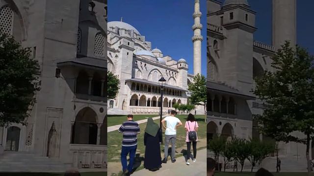 Мечеть Сулеймана. Стамбул. Турция. смотреть онлайн