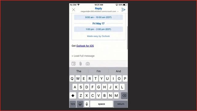 TryThisAt.Work | Outlook Mobile смотреть онлайн