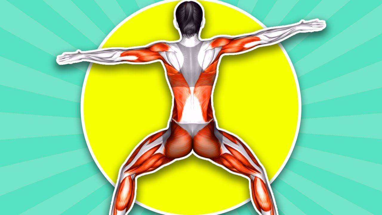 Избавьтесь от ЖИРА НА спине с помощью этой 8-минутной тренировки. смотреть онлайн