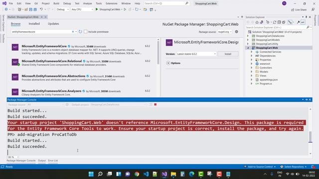 ASP.NET CORE 6.0 : Shopping Cart Project Full Course -1 смотреть онлайн