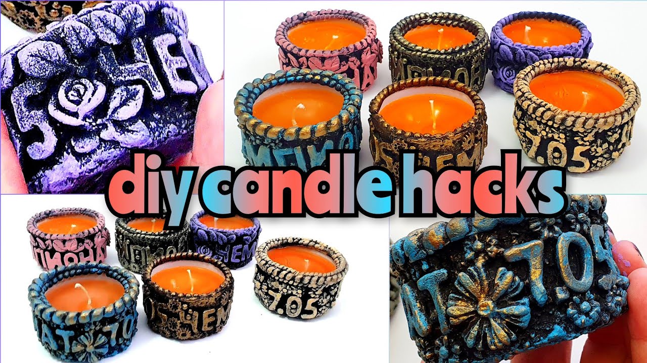 DIY Candle Hacks |Home Decor|Easy gift idea|diy easy candle|IDEAS FOR CANDLE MAKING|homemade candles смотреть онлайн