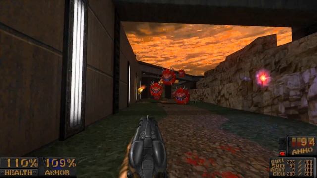 [DOOM II] THE DARKENED OUTPOST (EriGuns/Beautiful Doom mods, UV difficulty, 100% Kills & Secrets) смотреть онлайн