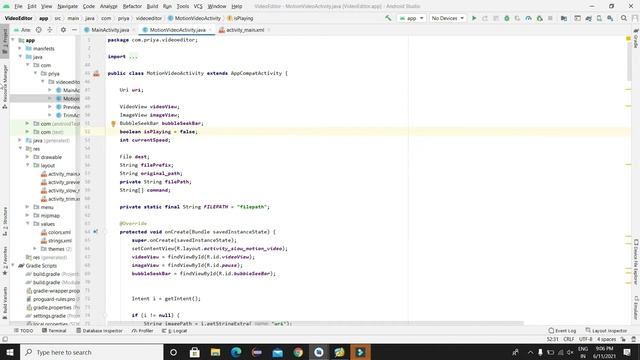How to make videoeditor android app using mobile-ffmpeg| part-6 смотреть онлайн