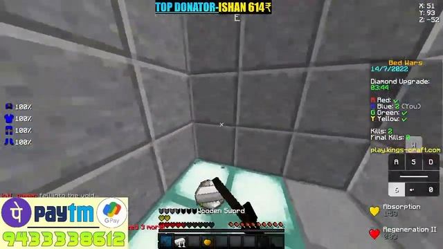 Bedwars live with subscribers 24/7 server java only! |BASTER TECH смотреть онлайн