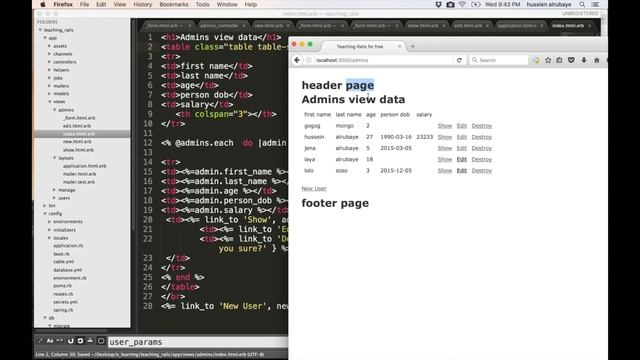 23- Ruby on Rails || add BootStrap to rails تحسين الظهور للصفحة смотреть онлайн