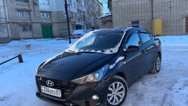 Hyundai Accent 2022 г.в краткий обзор