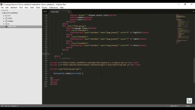 Bootstrap Form Validation - Learn Infinity смотреть онлайн