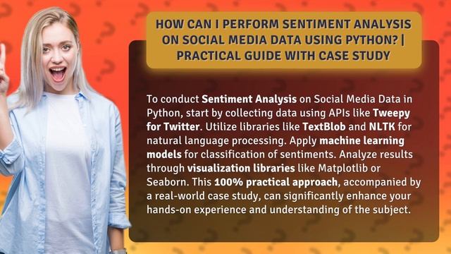 How Can I Perform Sentiment Analysis on Social Media Data Using Python? | Practical Guide with Case смотреть онлайн