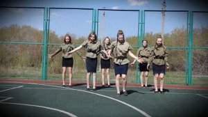 Танец Ко дню Победы.Месяц май