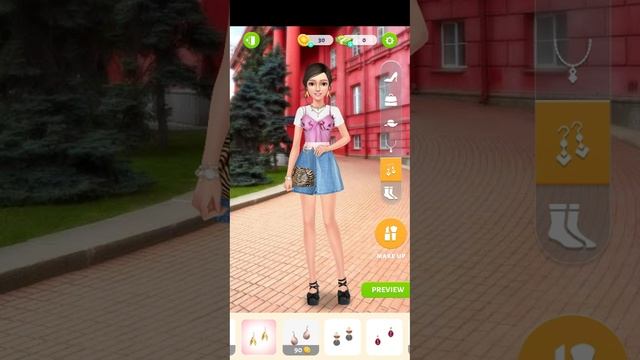 Fashion Star Game |Street Model Makeup Tutorial смотреть онлайн