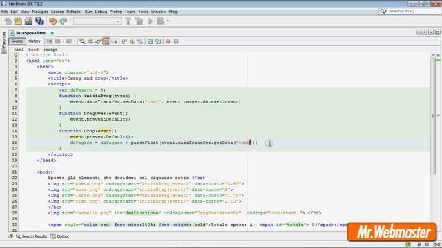Drag & Drop con HTML5: un esempio avanzato смотреть онлайн