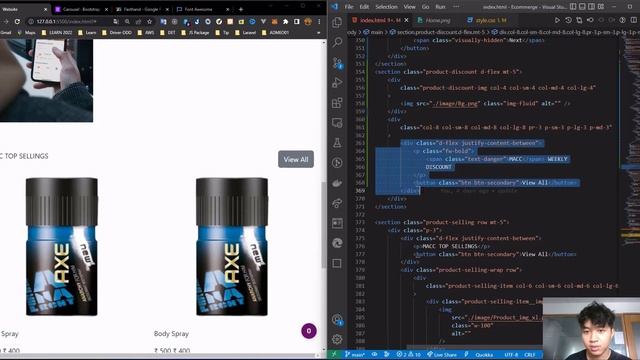 Tạo trang web đơn giản HTML & CSS sử dụng Bootstrap 5 смотреть онлайн