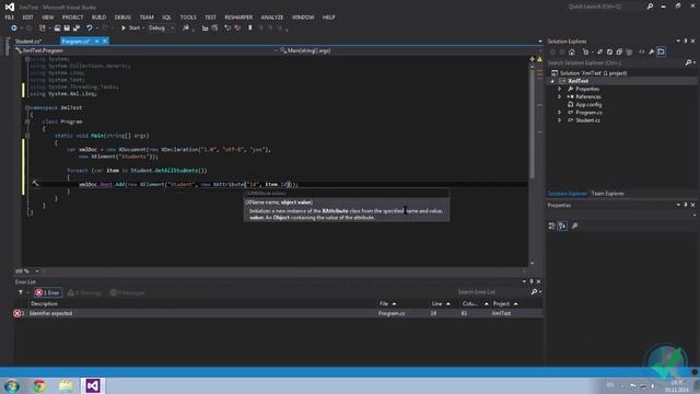 Часть 26. Создание XML-документа смотреть онлайн