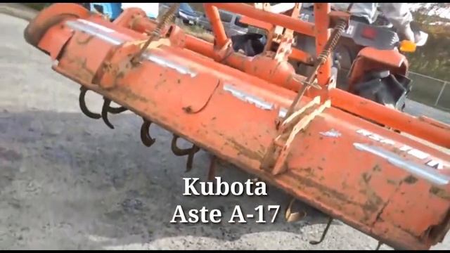 Японский мини трактор Kubota Aste A17 видео и фото обзор, от компании Котамото. смотреть онлайн