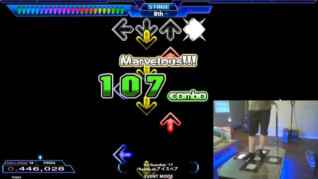 【DDR XX / EDIT】 Air Guardian '17 CSP 18 - 966,830 смотреть онлайн