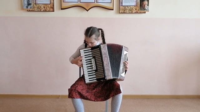 Жилинская Александра 9 лет (аккордеон) ГУО"Слонимская ДШИ" смотреть онлайн