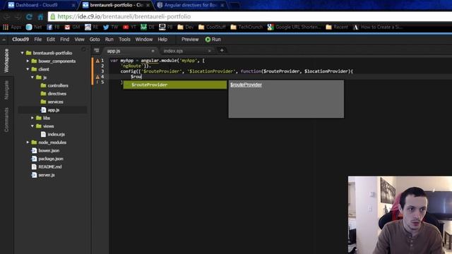 AngularJS Setup: The Full Stack: Part 4 смотреть онлайн