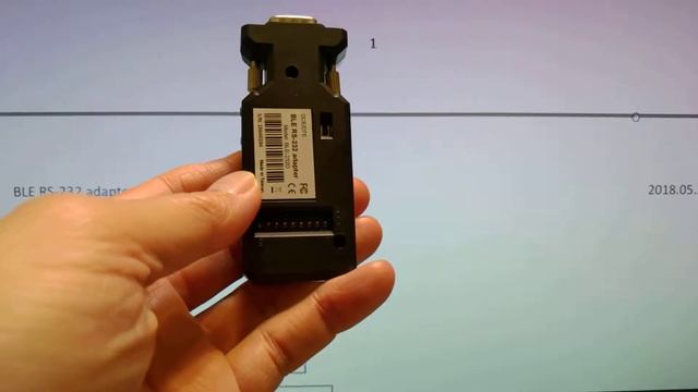 Bluetooth BLE RS-232 adapter introduction смотреть онлайн