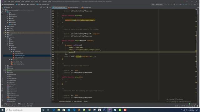 04. How to make Laravel custom rules, permission,middleware, route security part - 04 смотреть онлайн
