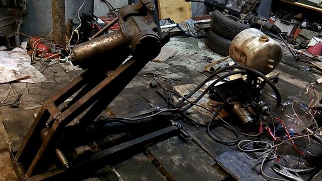 самодельный подъемник кузова до 500кг на 12 вольт смотреть онлайн