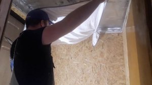 как натянуть потолок  строительным феном