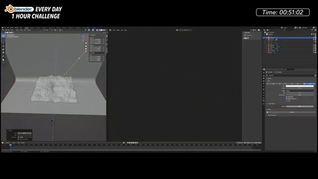 Topographic targeting system using Geometry Nodes - Blender Every Day #83 смотреть онлайн