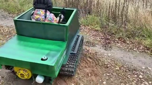 Минитанк на гусеницах смотреть онлайн
