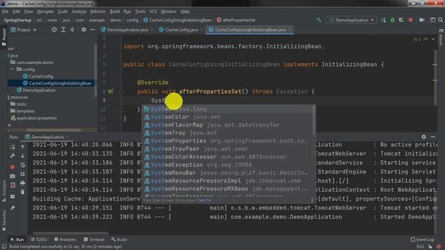 Running Logic on Startup in SpringBoot смотреть онлайн