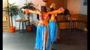 Hawaii  Hawaiian music, dancing, palm trees beach