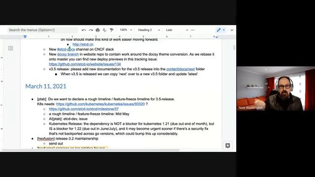 etcd meeting April 8 2021 смотреть онлайн