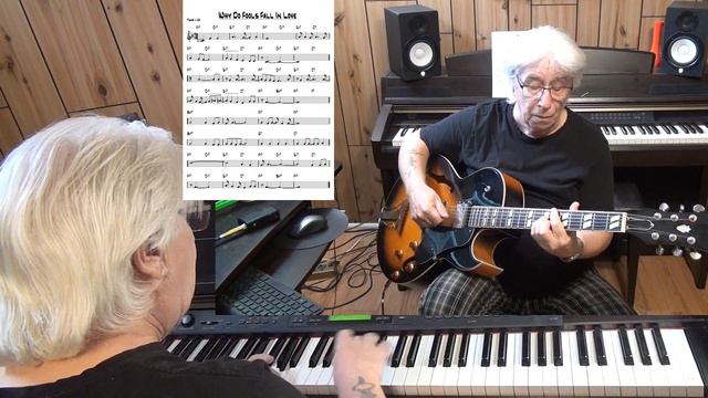 Why Do Fools Fall In Love - Pop guitar & piano cover ( F. Lymon, H. Santiago, J. Merchant ) смотреть онлайн