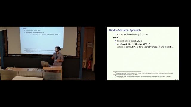 [5A] Private Sampling with Identifiable Cheaters смотреть онлайн