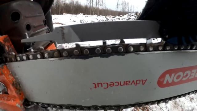 Заточка пильной цепи от ЛЕСОРУБА. смотреть онлайн