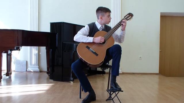 "Жига".Старинная музыка на классической гитаре. смотреть онлайн