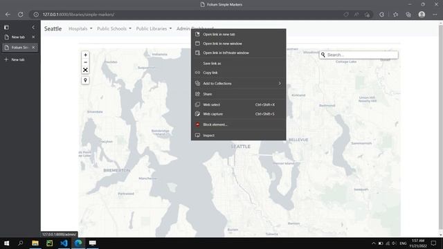 django and folium смотреть онлайн
