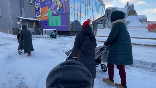 Ферма на ВДНХ в очень холодный день, водитель такси довёл до слёз | влог 100 смотреть онлайн