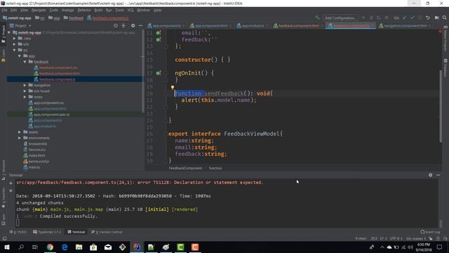 [Angular 6 + Spring Boot] #11 Angular Forms and Data Binding смотреть онлайн