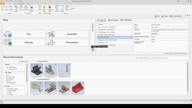 How to Change Units (mm and inches) | Autodesk Inventor смотреть онлайн