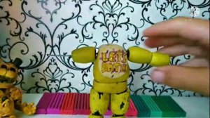 ?Как слепить визеред чику из пластилина| FNaF 2