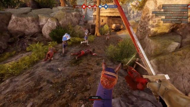 Mordhau Читерские фишки и билд стримера смотреть онлайн