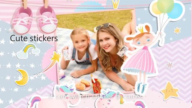Детский фотоаппарат Kids Camera Fun Print. смотреть онлайн