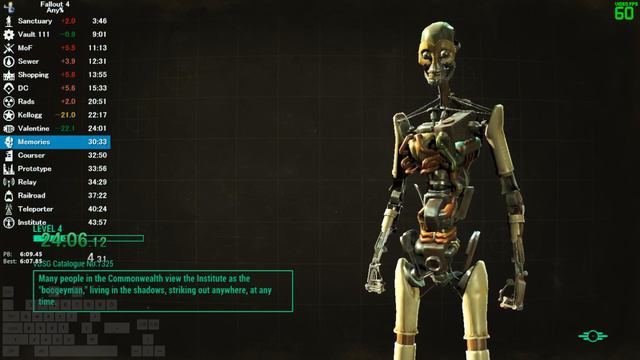 (Former World Record) Fallout 4 Speedrun in 43:40 IGT - Any% смотреть онлайн