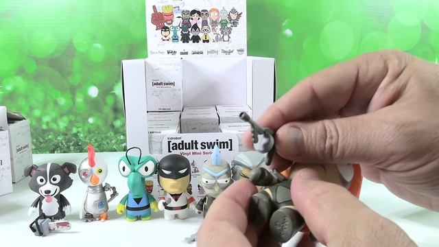 Kidrobot Adult Swim Vinyl Mini Figure Series 2 Unboxing Review | CollectorCorner смотреть онлайн