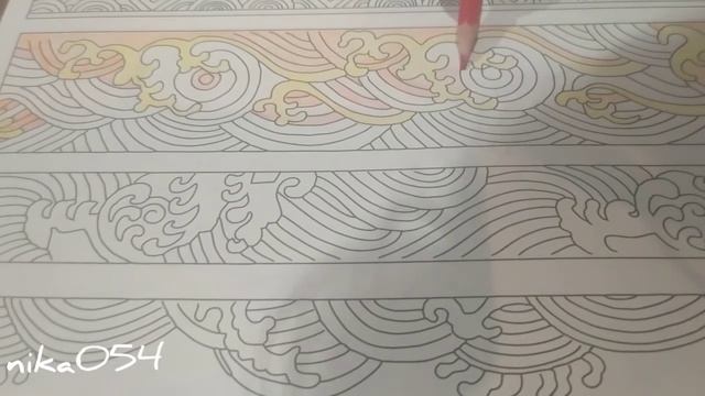 ASMR Coloring Book color pencils АСМР Раскраска цветные карандаши смотреть онлайн