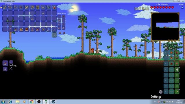 Terraria = Основы читерства = дюп , бесконечные мана и жизни, добавление предмета в инвентарь. смотреть онлайн