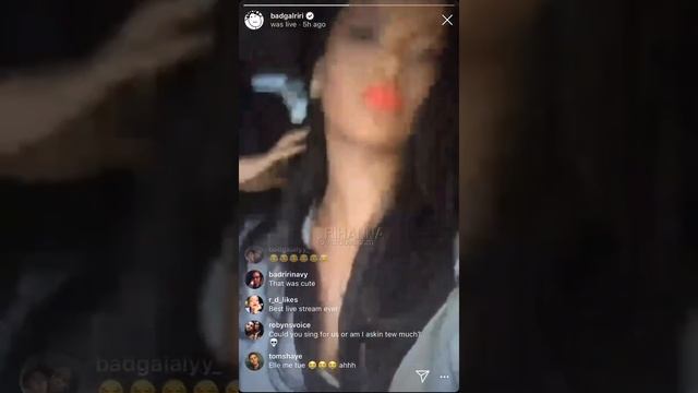 Rihanna Instagram Live 9-17-19 смотреть онлайн