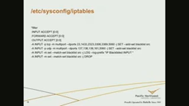 LinuxFest Northwest 2017: Blacklisting Badguys With IPTables смотреть онлайн