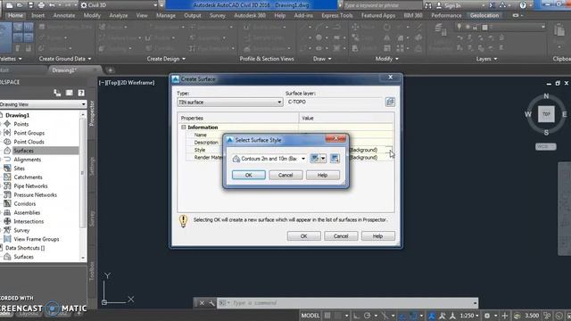 How to make CSV file,Import Points, Create Surface and compute Material In Auto Cad Civil 3D смотреть онлайн