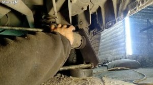 Рено логан замена  сайлентблоков задней балки