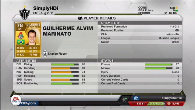 FIFA 13 - FUT - Squad Update смотреть онлайн
